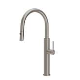 Gessi 316 Flessa rubinetto cucina con canna girevole e doccetta estraibile doppio getto 60022